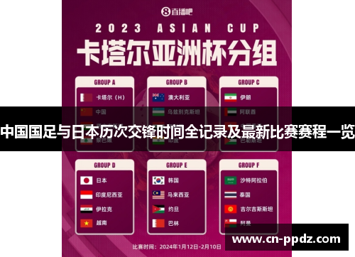 中国国足与日本历次交锋时间全记录及最新比赛赛程一览